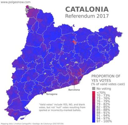 De 2017 Catalonieke onafhankelijkheidsreferendum: Een ongepaste poging tot afscheiding of een legitieme uiting van zelfbeschikkingsrecht?