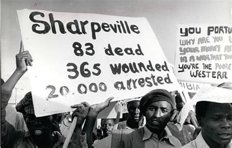 De Sharpeville-massacro: Een dramatische manifestatie van apartheidgeweld en een katalysator voor wereldwijde veroordeling